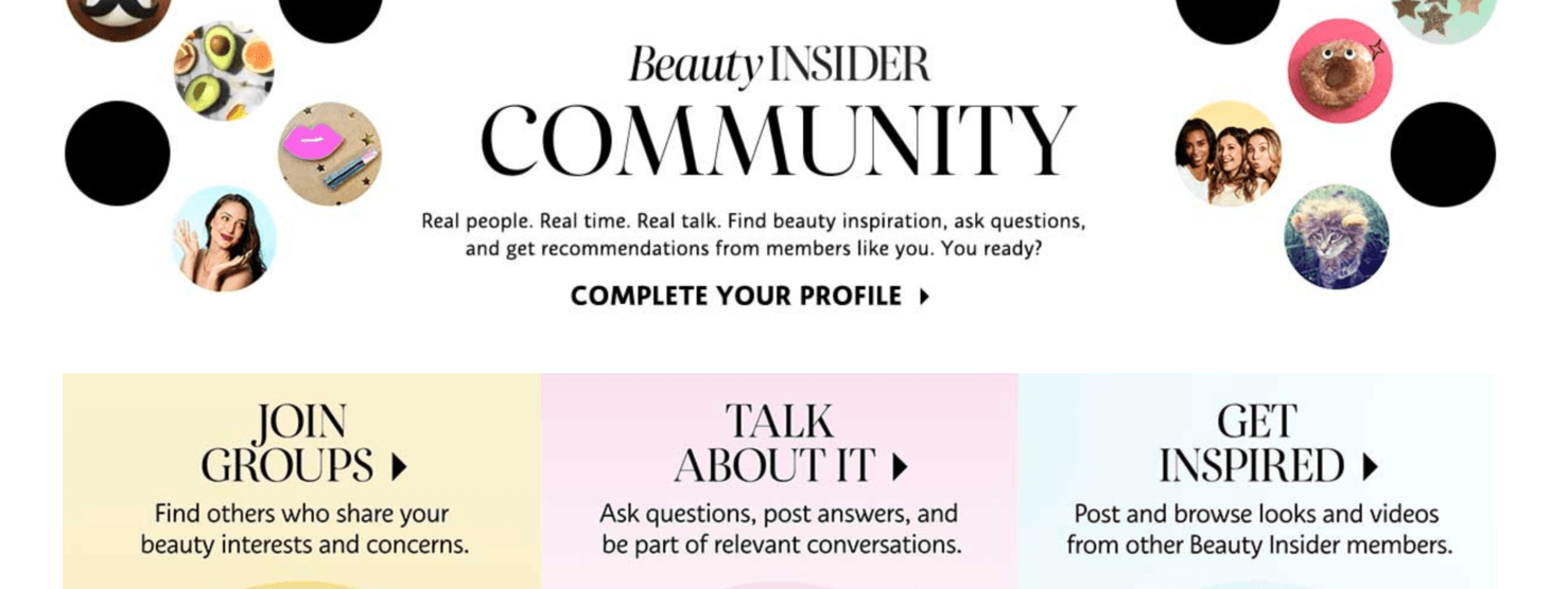 Sephora beauty insider community