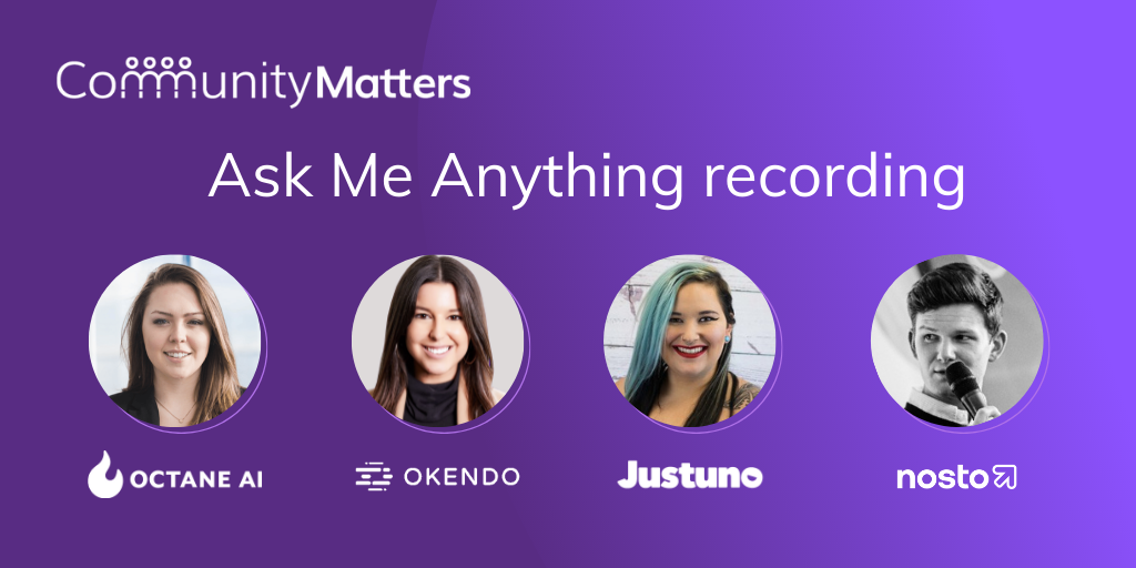 Community Matters Ask Me Anything Recording 2
