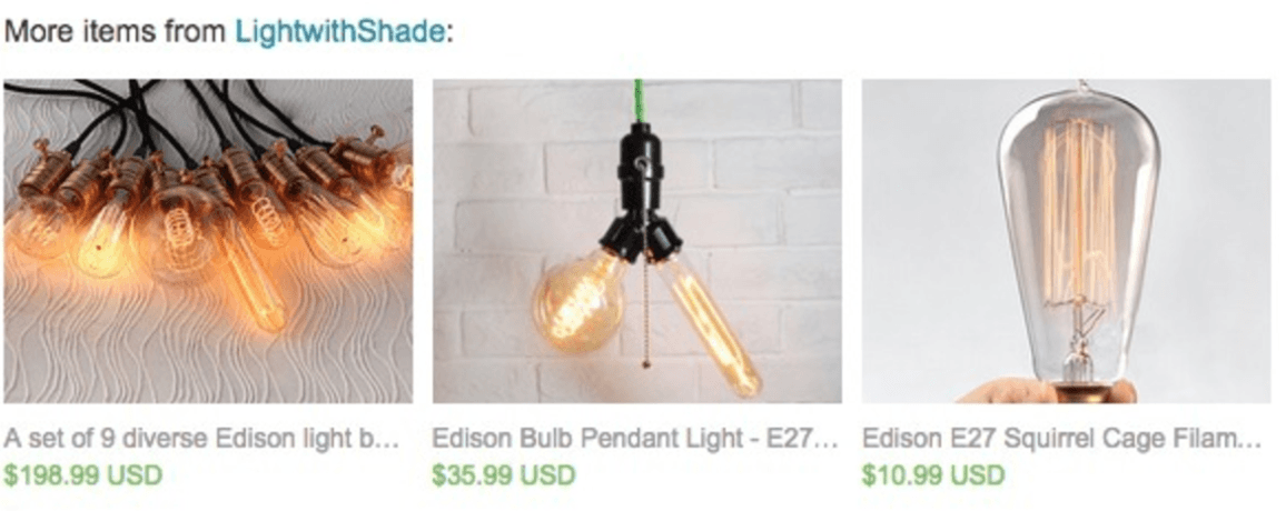 An Etsy example of post-purchase upsells done right 