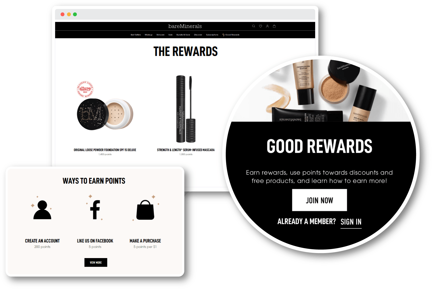 Hero Loyalty Page Bare Minerals Cropped