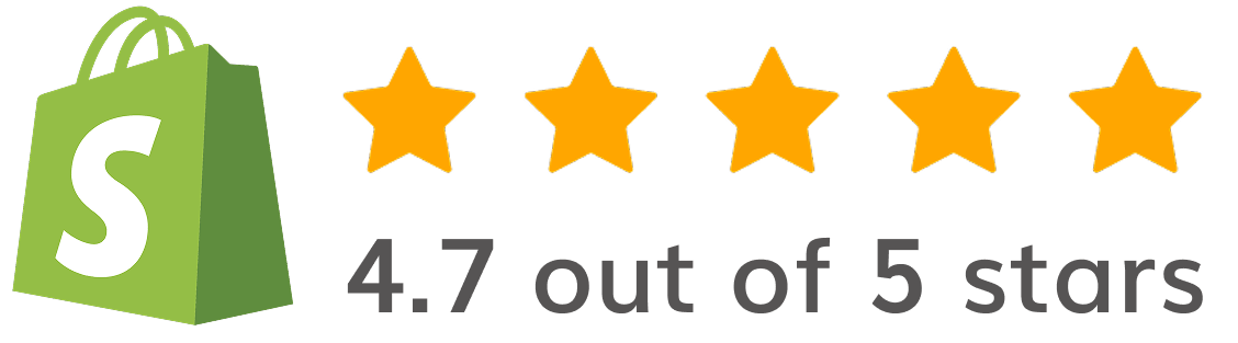 Shopify 4.7 Stars