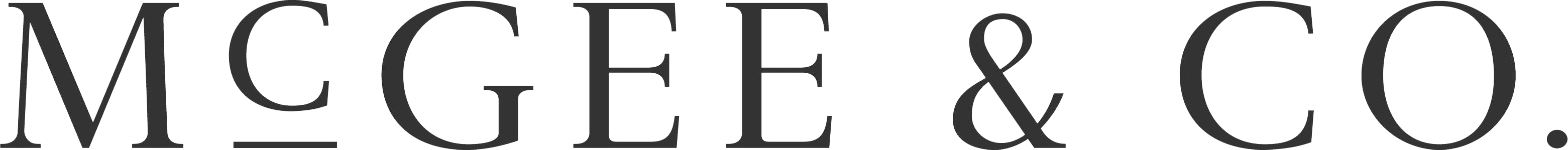 Mcgee And Co Logo