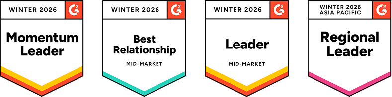 G2 Winter 2026 Homepage Badges