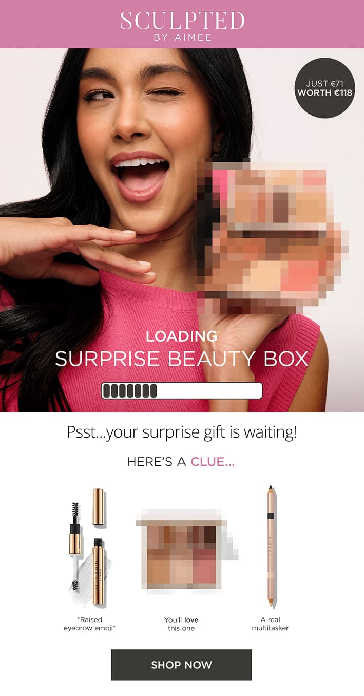 Sculpted Surprise Box