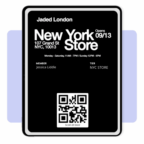 Jaded Wallet In Store Access Pass