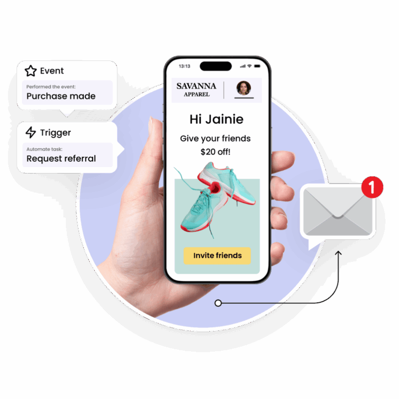 Trigger Referral Rewards