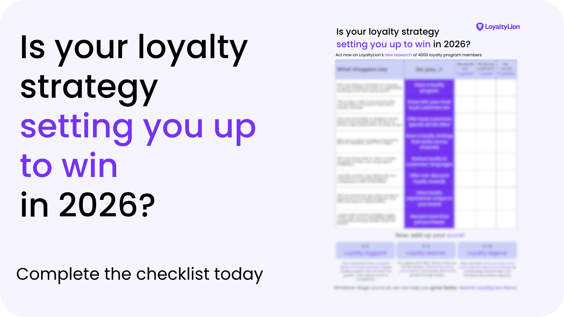 Is Your Loyalty Strategy Setting You Up To Win In 2026